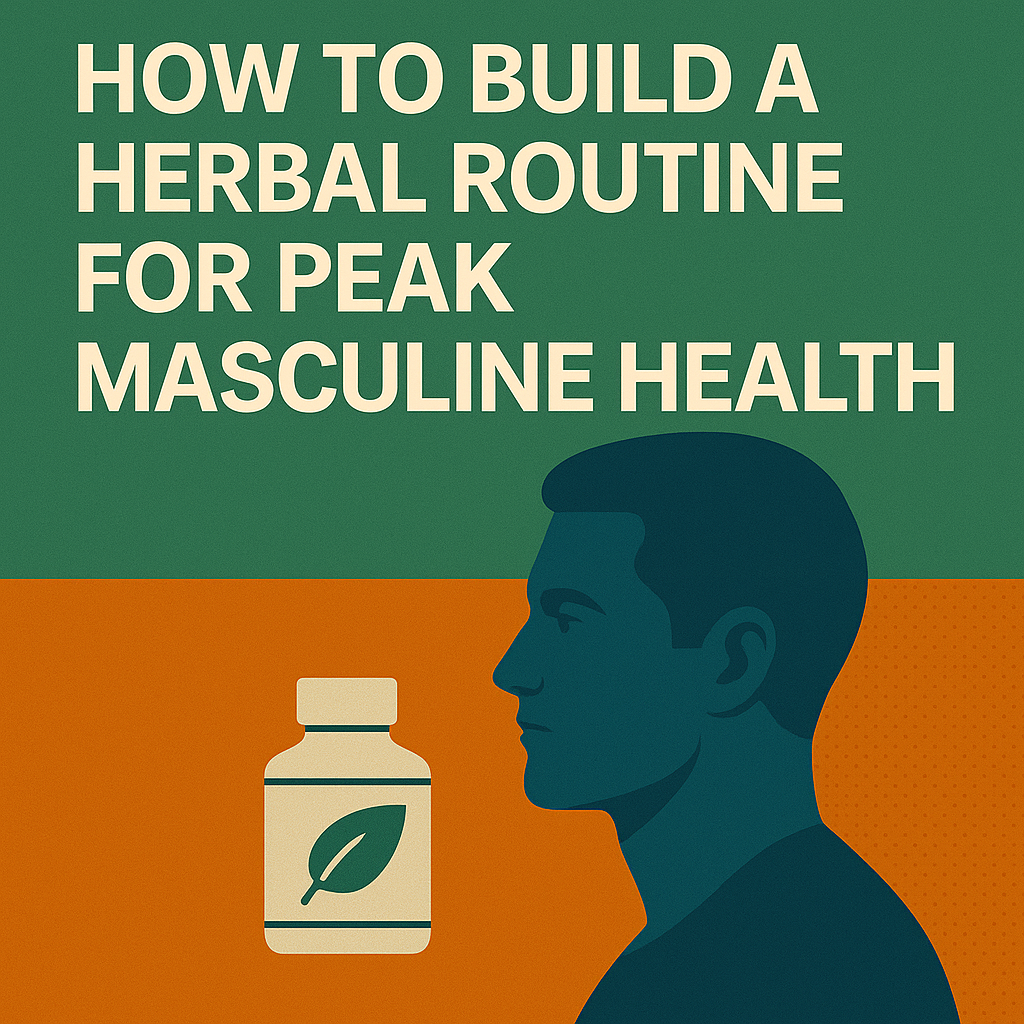🕰️ How to Build a Herbal Routine for Peak Masculine Health