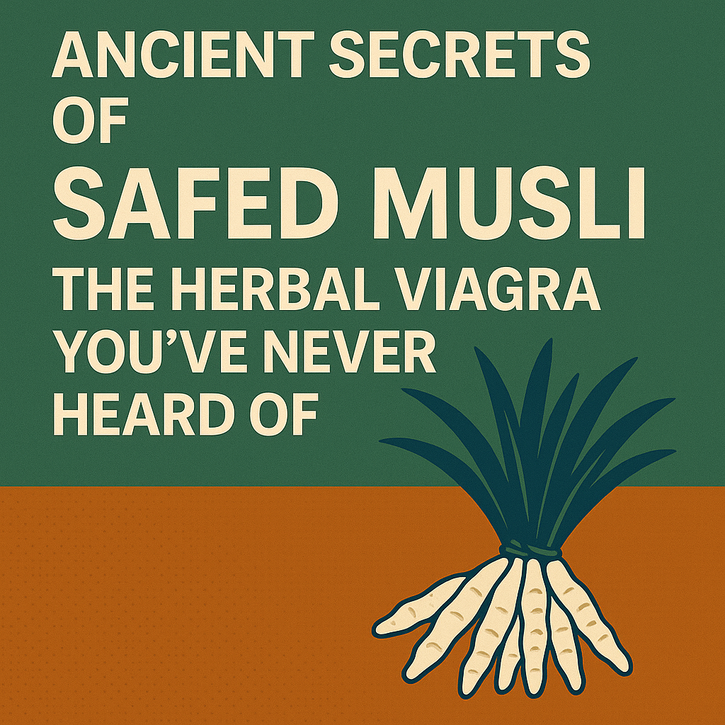 Ancient Secrets of Safed Musli: The Herbal Viagra You’ve Never Heard Of