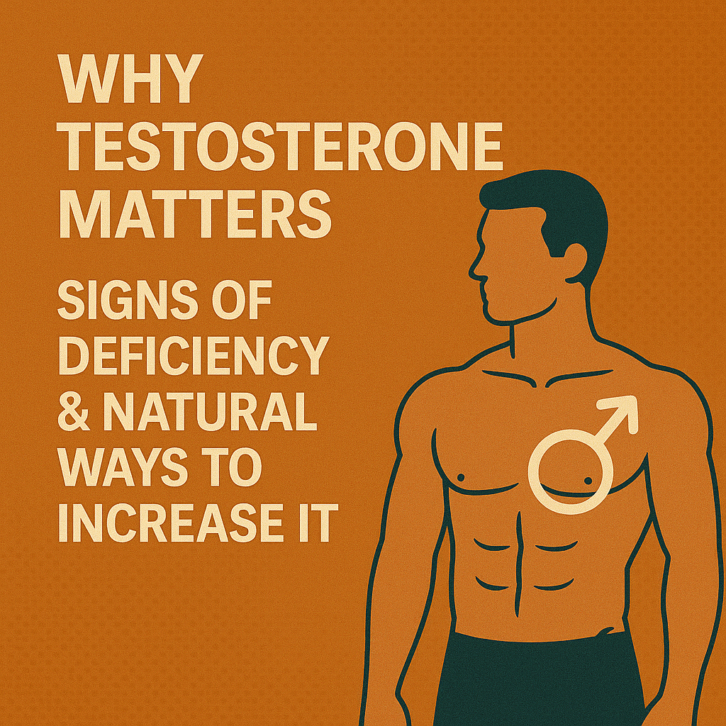 Why Testosterone Matters: Signs of Deficiency & Natural Ways to Increase It