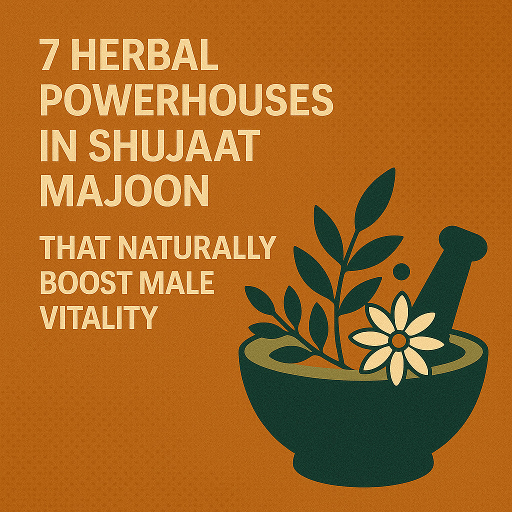  7 Herbal Powerhouses in Shujaat Majoon That Naturally Boost Male Vitality